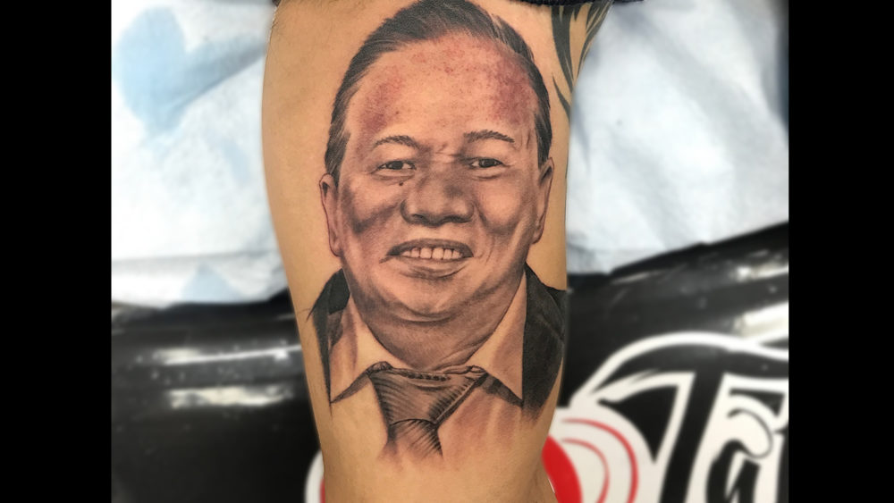 Q Tattoo in Huntington Beach - Quan - Realism portrait of a man