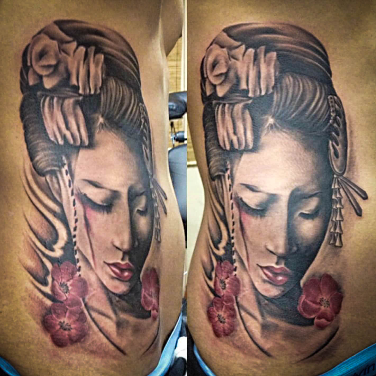 Q Tattoo in Huntington Beach - Quan - lady goddess